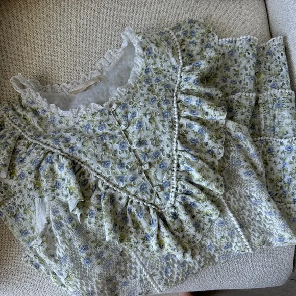 LoveShakeFancy floral cotton mini dress - Picture 3 of 8